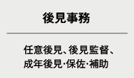 ・後見事務（任意後見、後見監督、成年後見、保佐、補助）